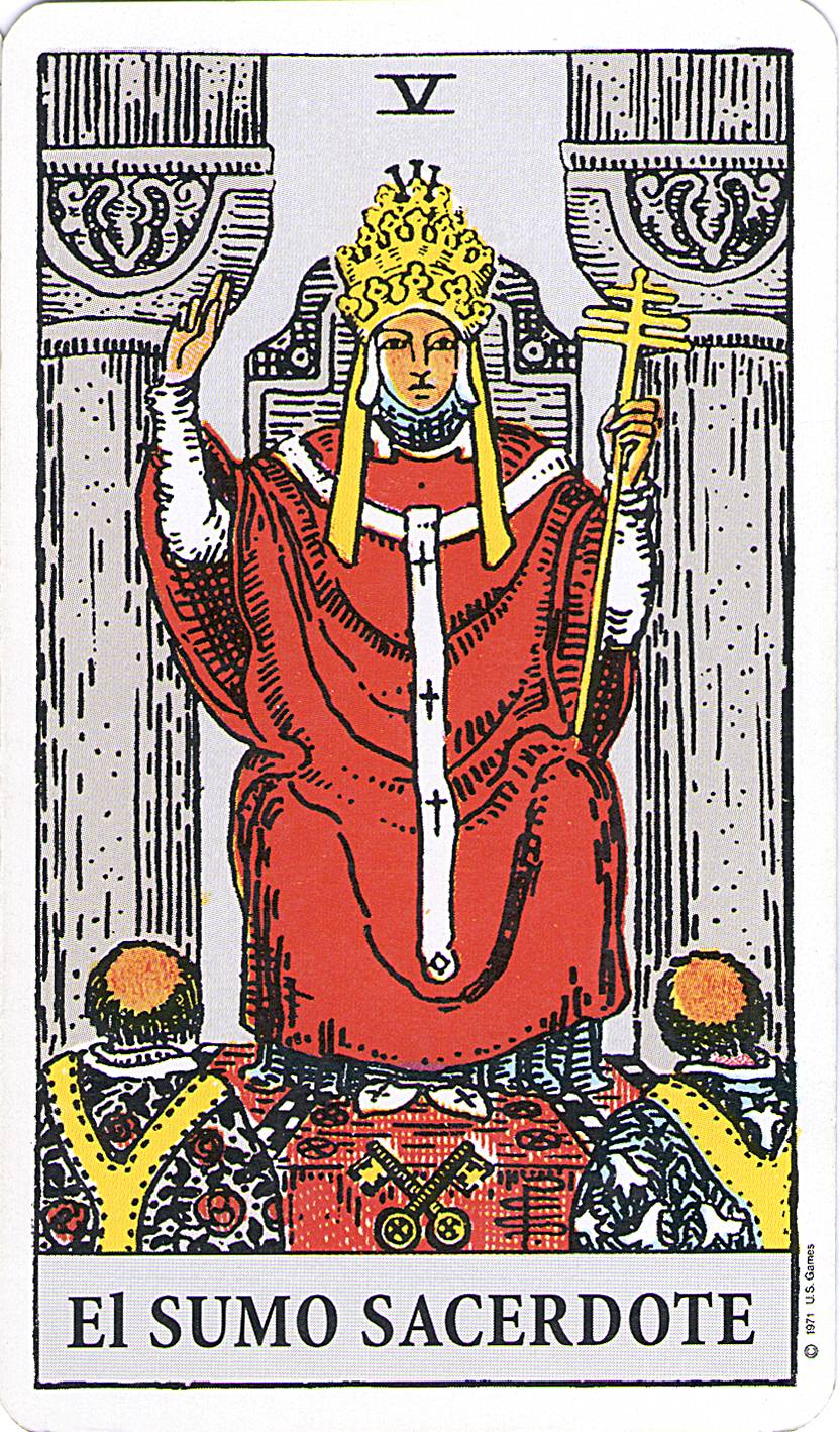 el sumo sacerdote el sumo sacerdote tarot