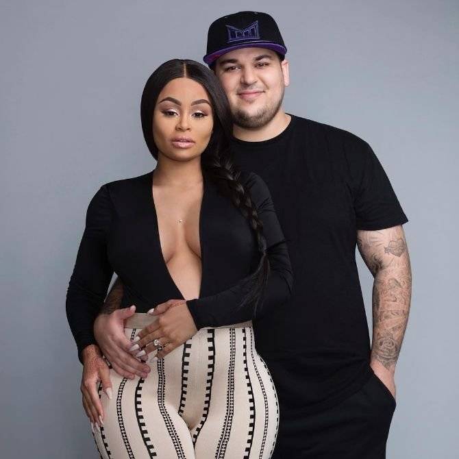 Rob Kardashian y Blac Chyna