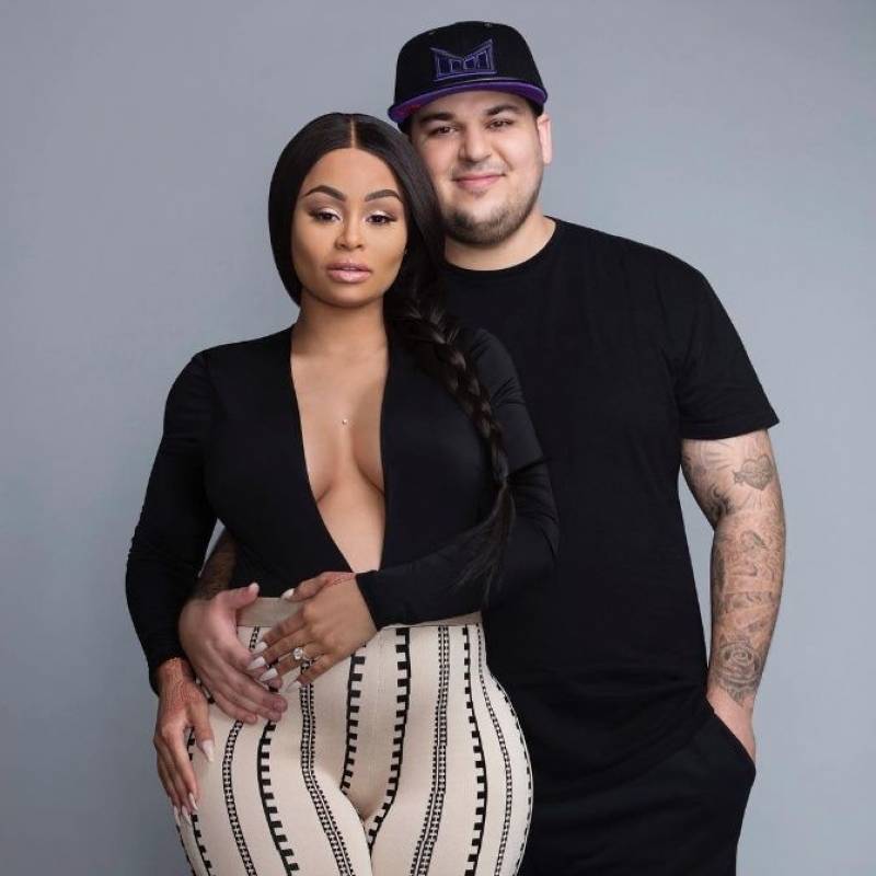 Rob Kardashian y Blac Chyna