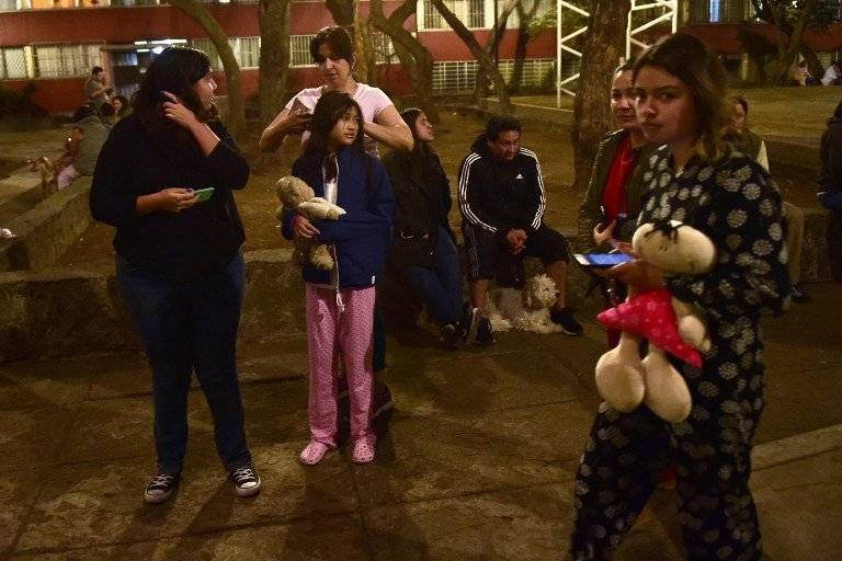 Temblor en México