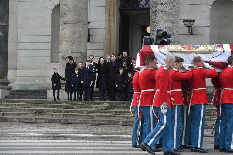 Funeral del príncipe Enrique de Dinamarca