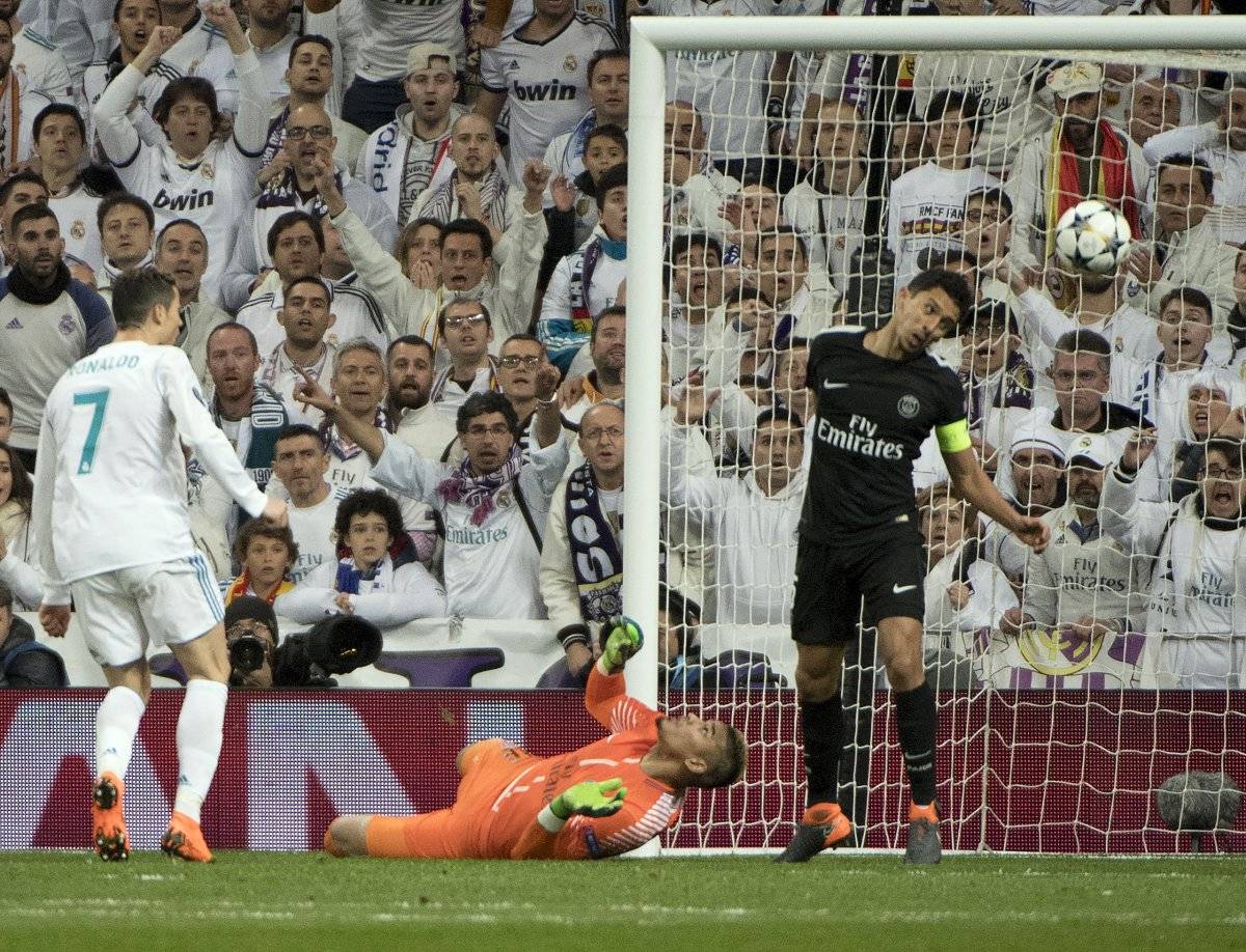 Ronaldo le anotó un doblete al PSG.