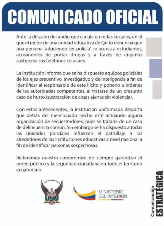 Comunicado