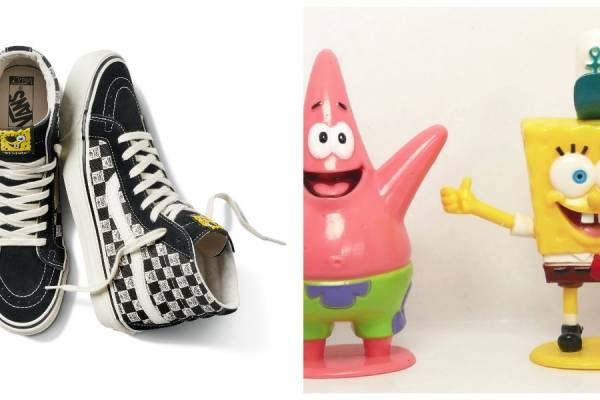 Lanzan tenis sobre Bob Esponja Lanzan tenis sobre Bob Esponja