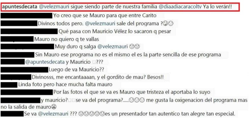 Captura de pantalla Instagram