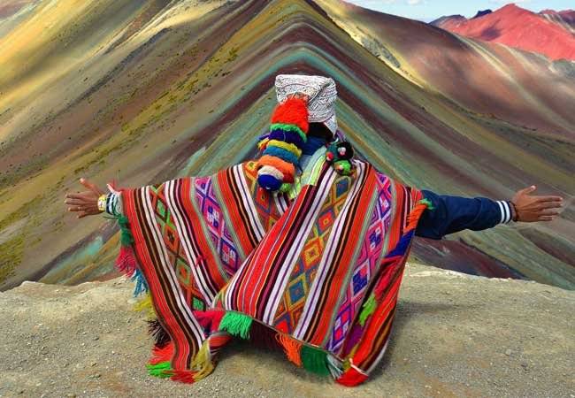 Montaña de colores