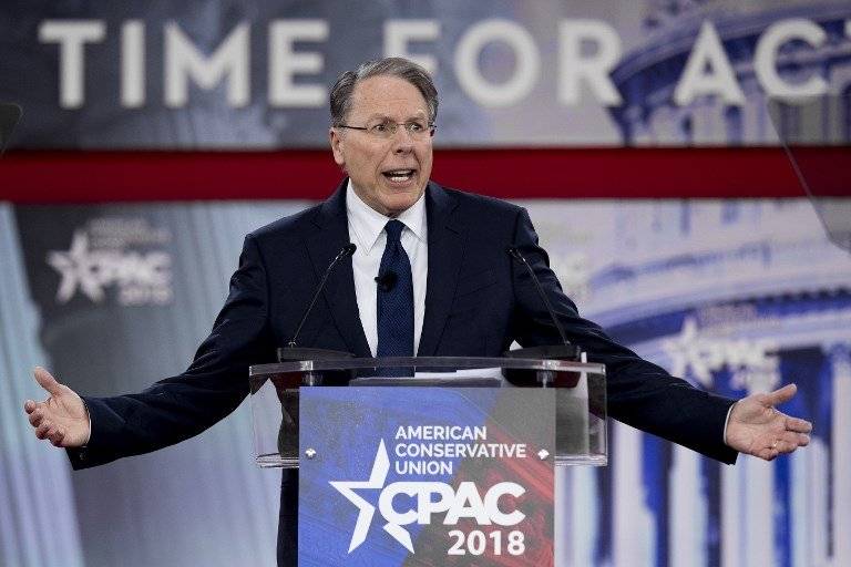 Wayne LaPierre, líder de la NRA