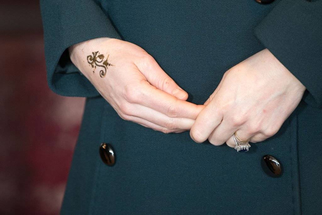tatuagem henna Kate Middleton