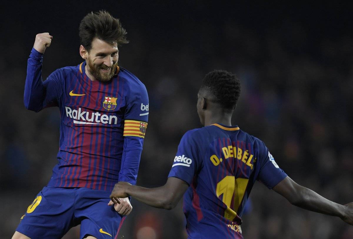 Messi es el actual goleador de la Liga.