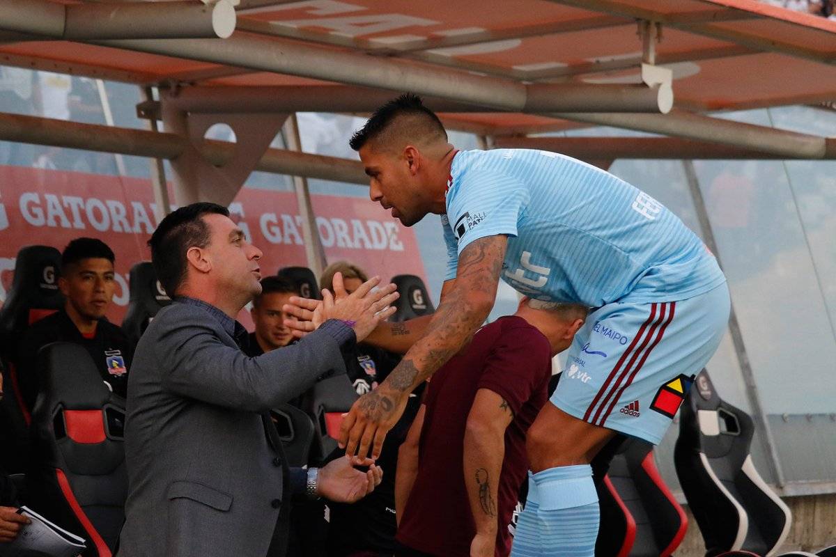Ramón Fernández se reencontró con Pablo Guede / imagen: Agencia UNO