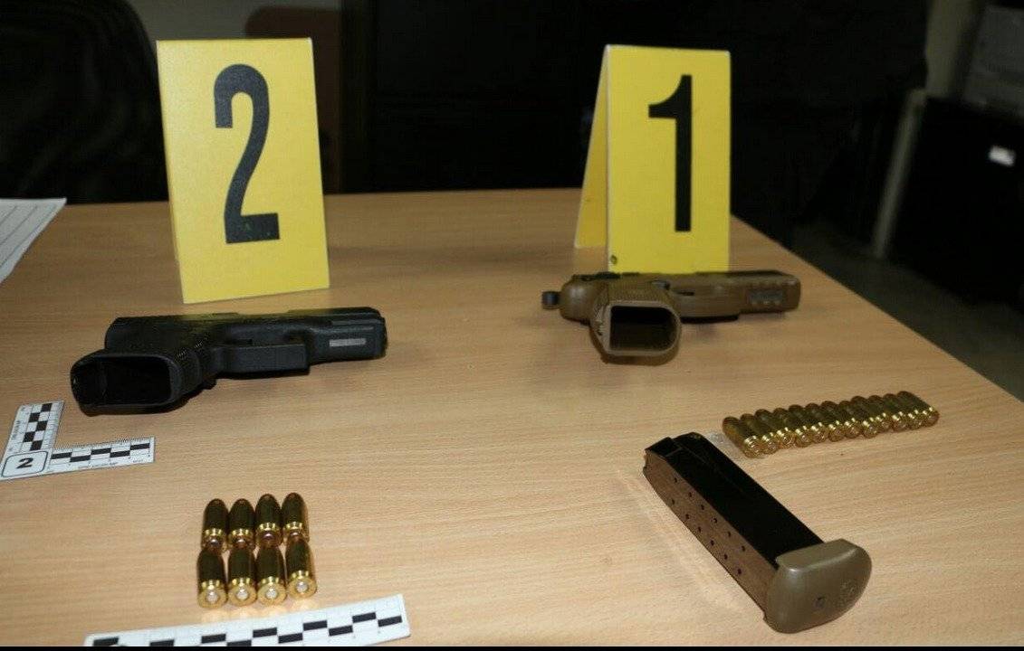 Las armas fueron secuestradas por el Ministerio Público para su evaluación.