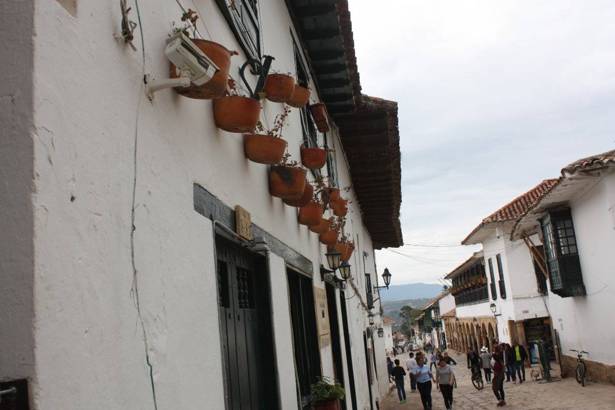 Casas de Villa de Leyva, sector turístico de las afueras de Bogotá
