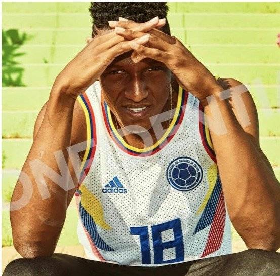 Nueva camiseta de la Selección Colombia