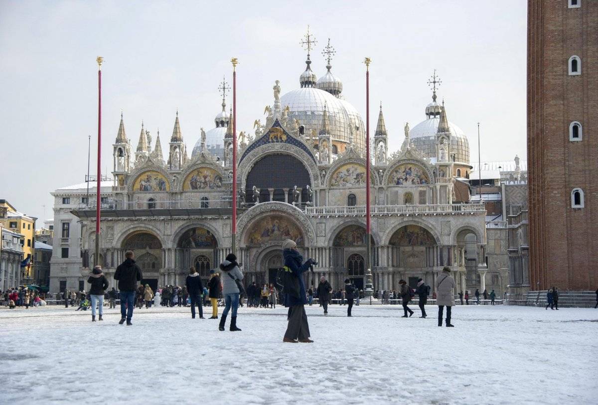 Plaza de San Marcos, en Venecia, Italia