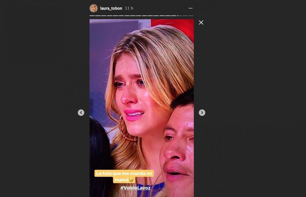 Captura de pantalla Instagram Laura Tobón