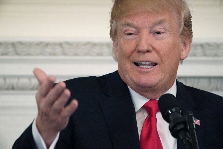 Donal Trump en la Casa Blanca