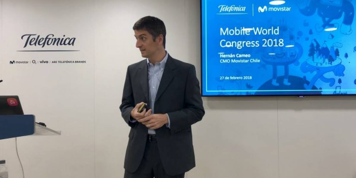 Telefónica entrega datos de uso celular en Chile #MWC2018