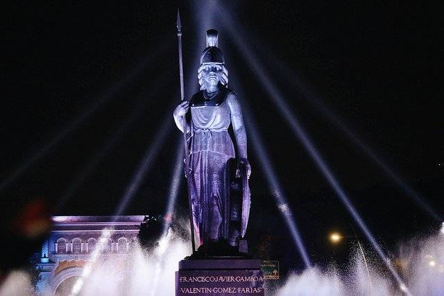 Glorieta Minerva en GDL.
