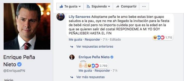 Foto: Facebook / Enrique Peña Nieto