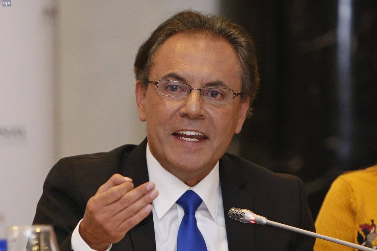 Superintendente de Información y Comunicación Carlos Ochoa.