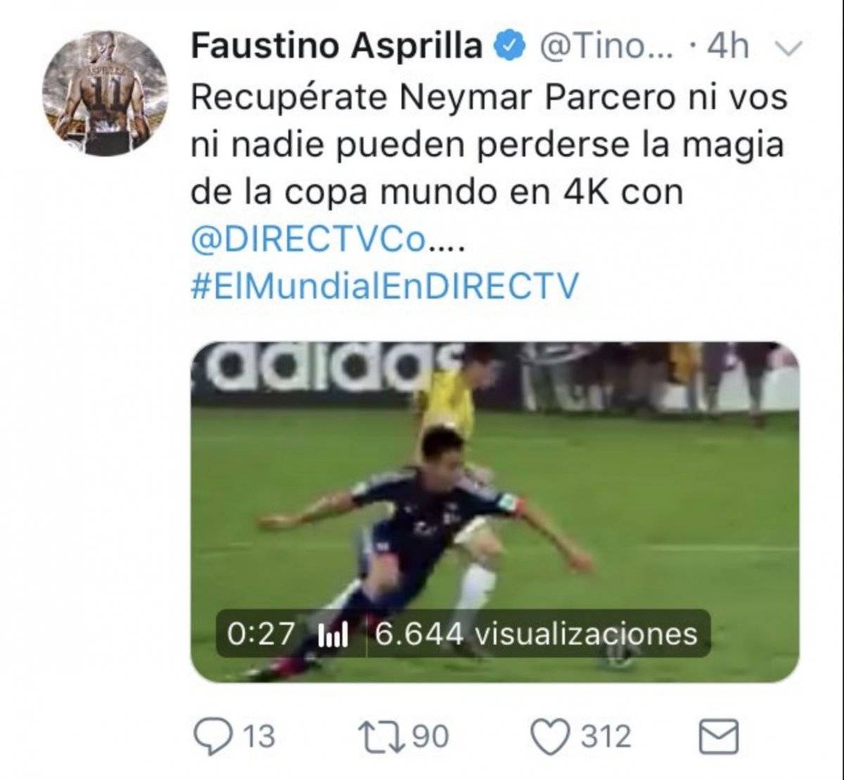 Recuperación de Neymar