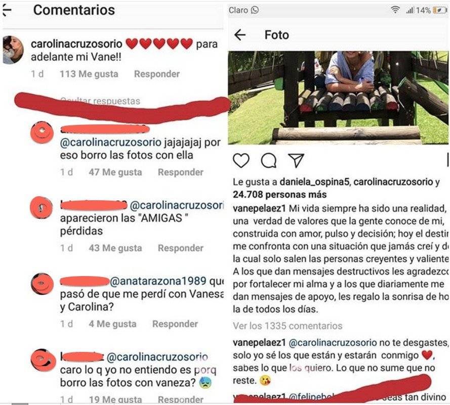 Captura de pantalla Instagram