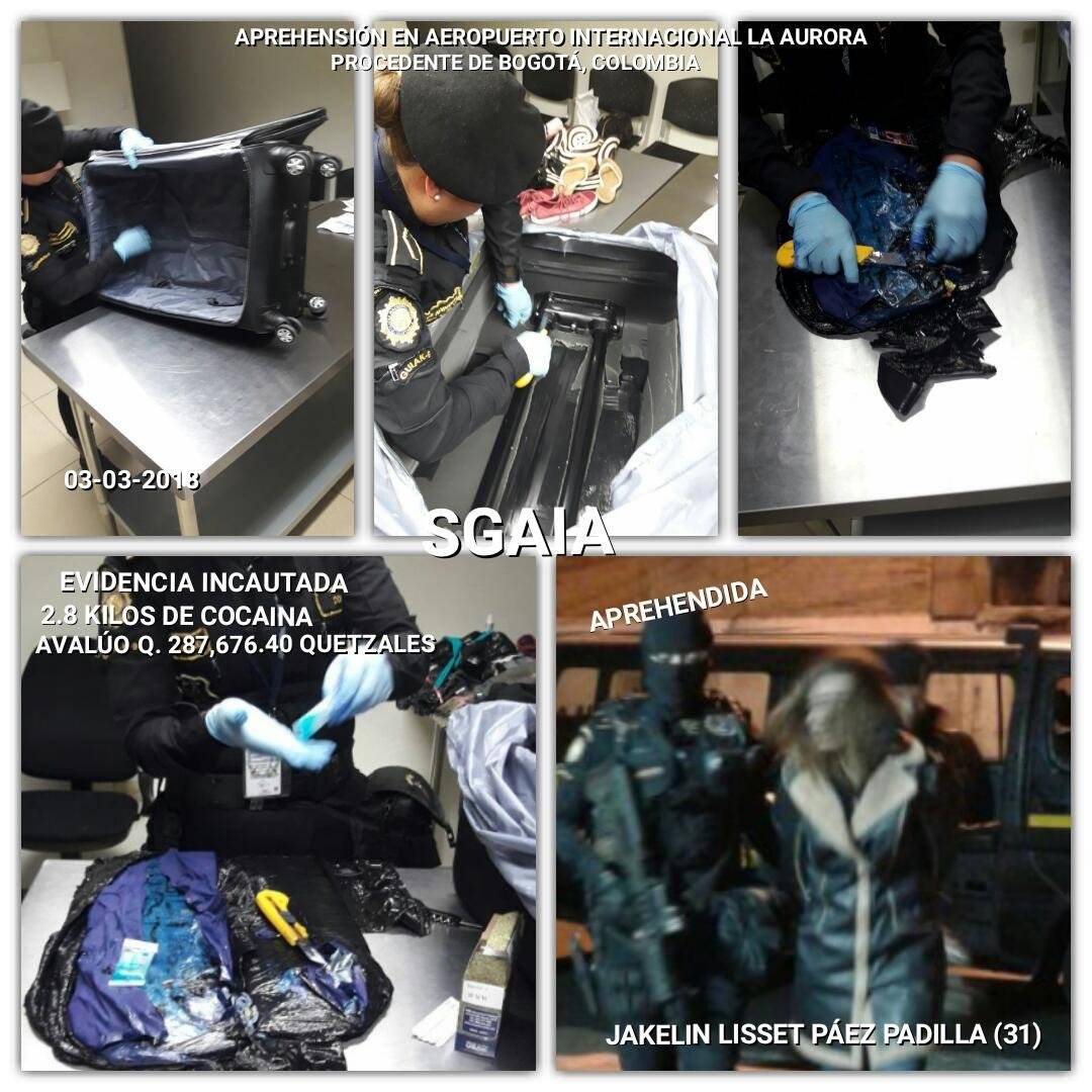 Cocaina en el aeropuerto