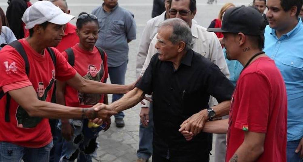 Oscar López en Venezuela