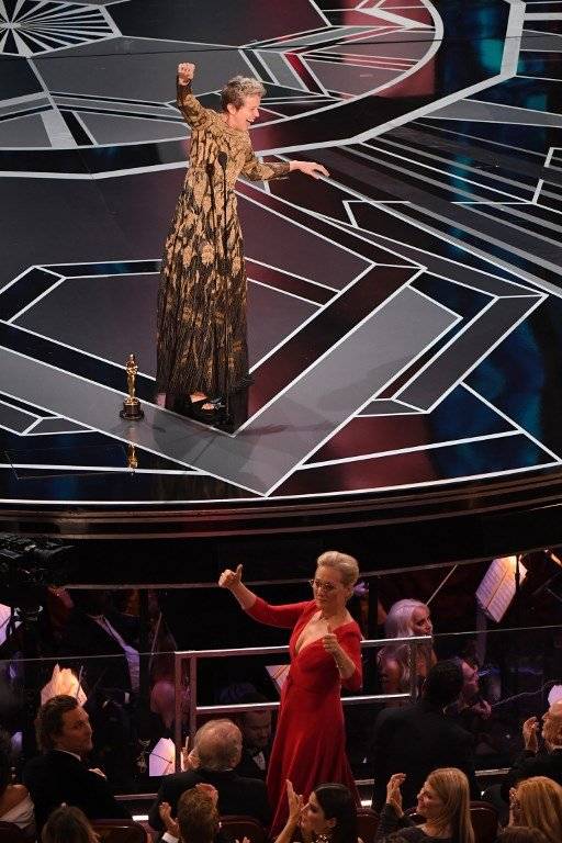 Frances McDormand, Oscar 2018