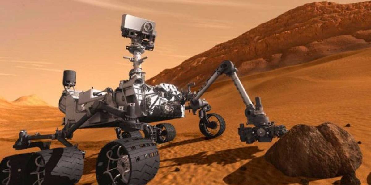 El rover de la NASA en Marte volvió a taladrar