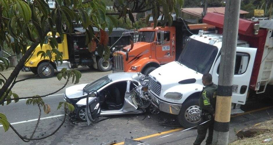 Accidente en Copacabana