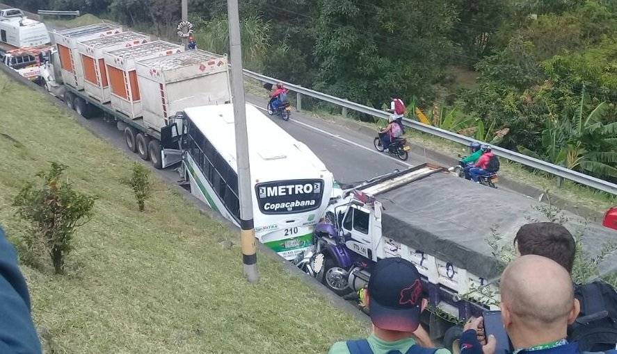 Accidente en Copacabana