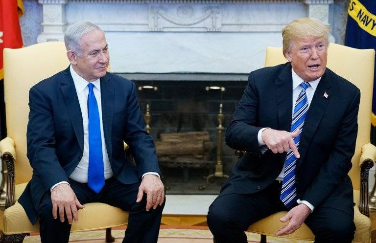 Benjamin Netanyahu y Donald Trump