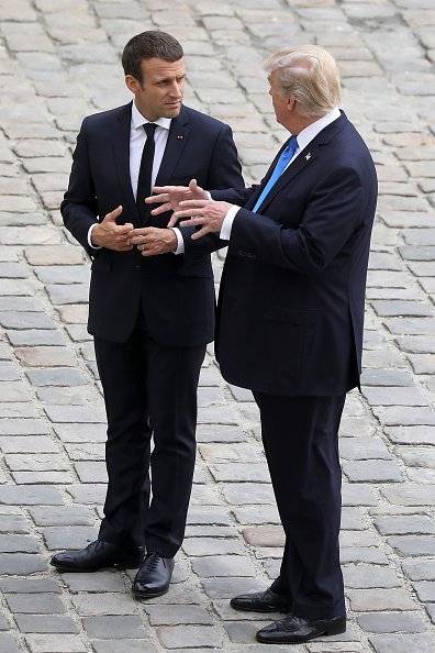 Trump Macron