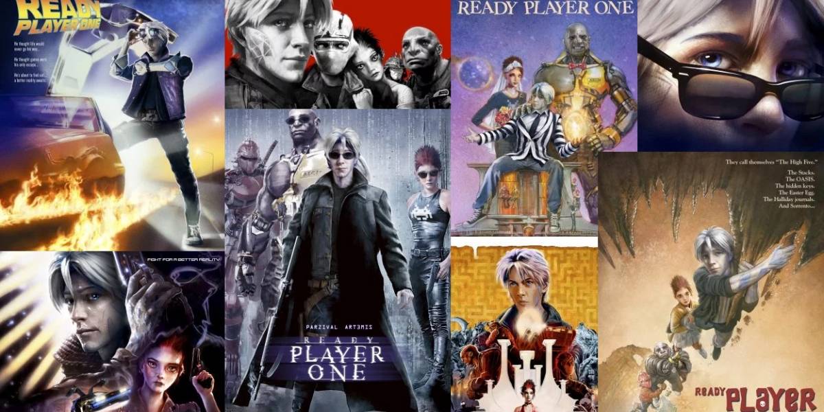 Nuevos carteles de Ready Player One son tan malos que parecen falsos