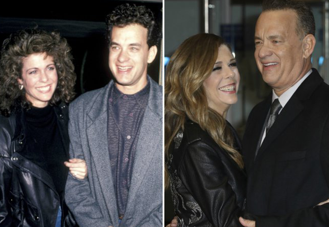 Tom Hanks y Rita Wilson