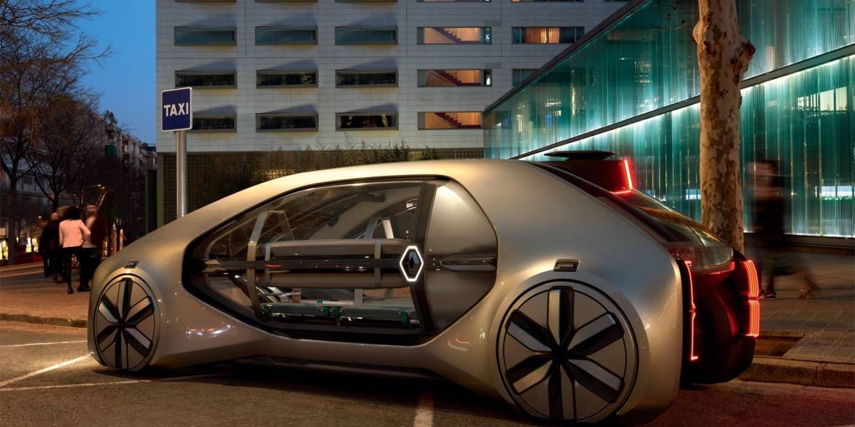 Conozcan al Renault EZ-GO, un "robot-vehículo" compartido autónomo y eléctrico