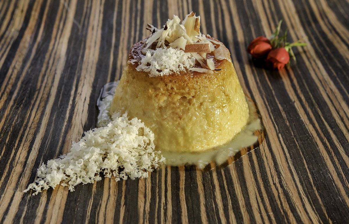 Pudim de coco