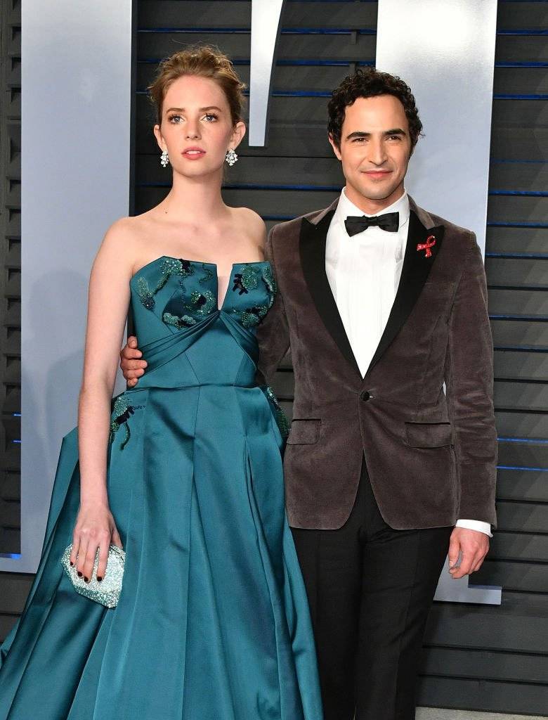 Maya Hawke e o estilista Zac Posen