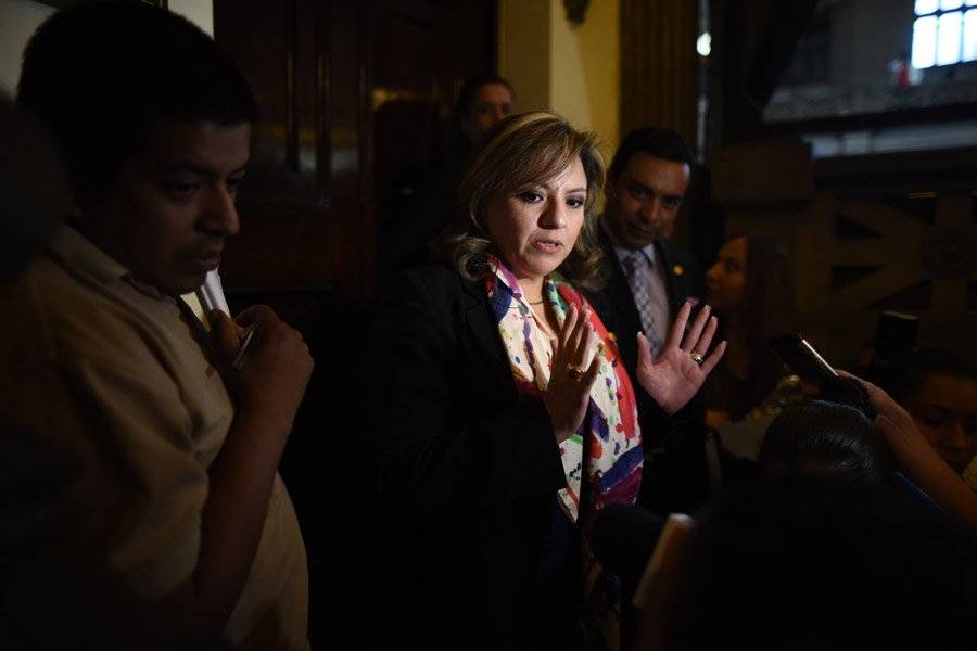 Canciller Sandra Jovel