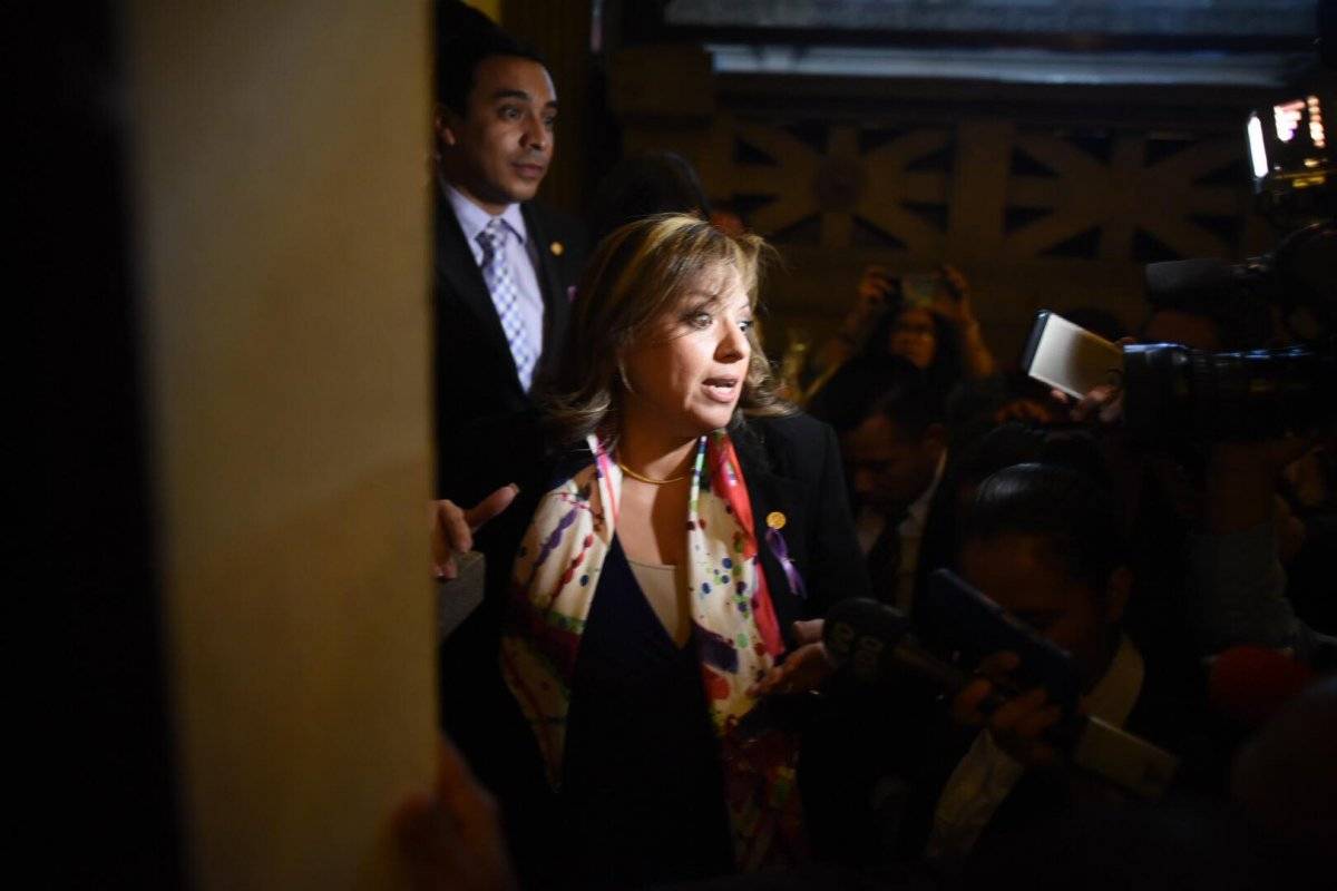 Canciller Sandra Jovel