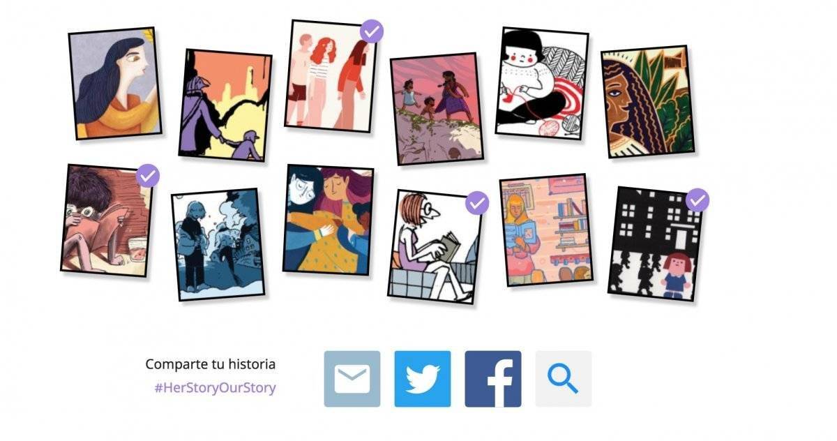 Doodle de Google Día de la Mujer