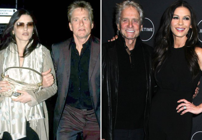 Michael Douglas y Catherine Zeta Jones