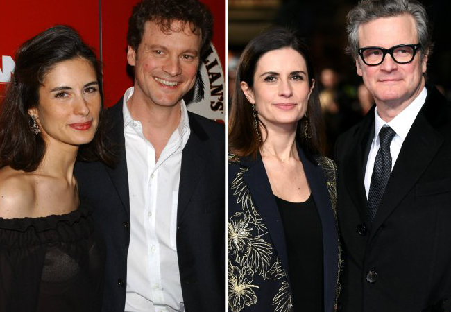 Colin Firth y Livia Giuggioli