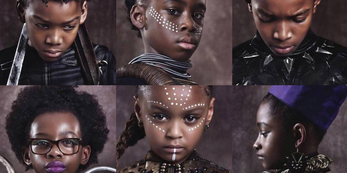 Hero In Us All inspira a los niños recreando a Black Panther