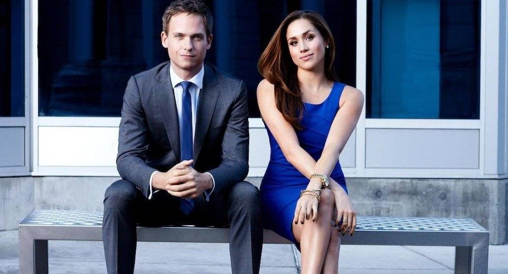 Suits - (Mike Ross) e Meghan Markle (Rachel Zane)