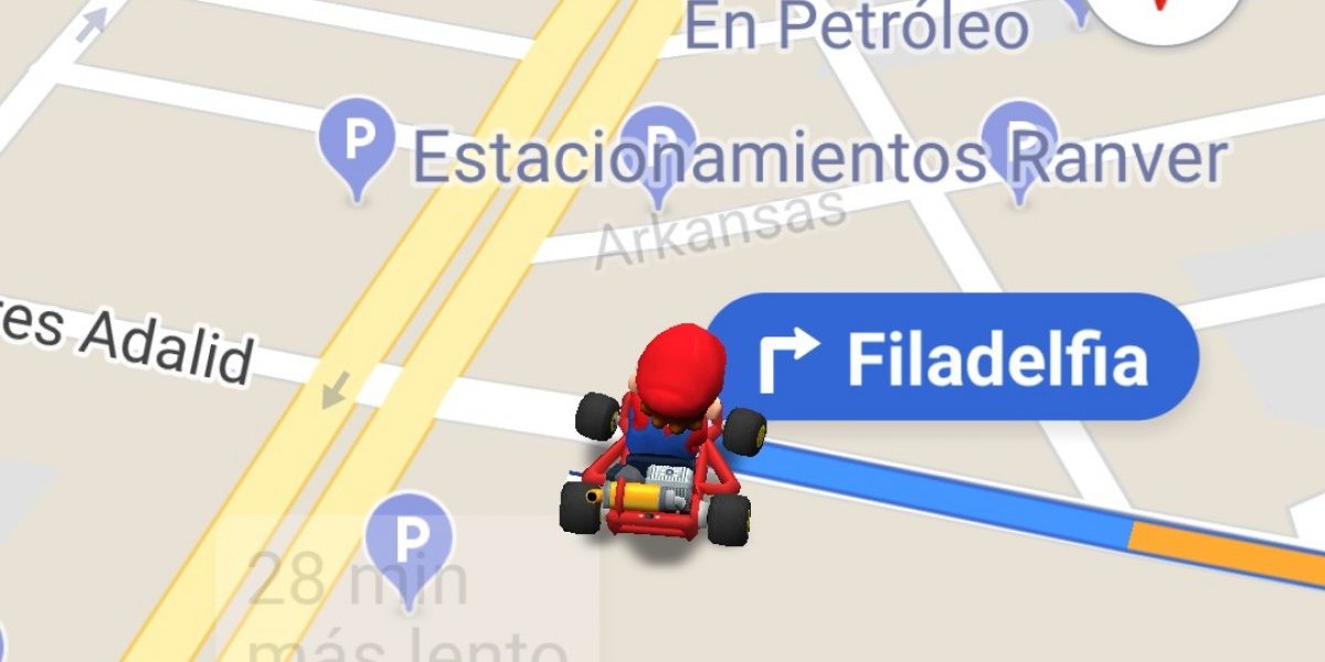 Cómo poner a Mario Bros en el navegador de Google Maps