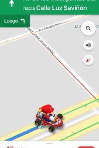 Mario Bros en Google Maps