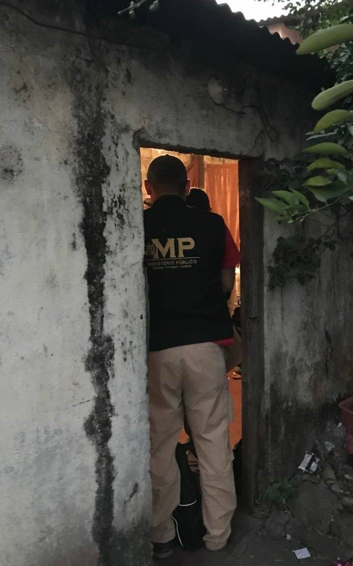 allanamientos contra la trata en Escuintla