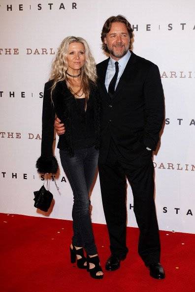Danielle Spencer e Russell Crowe